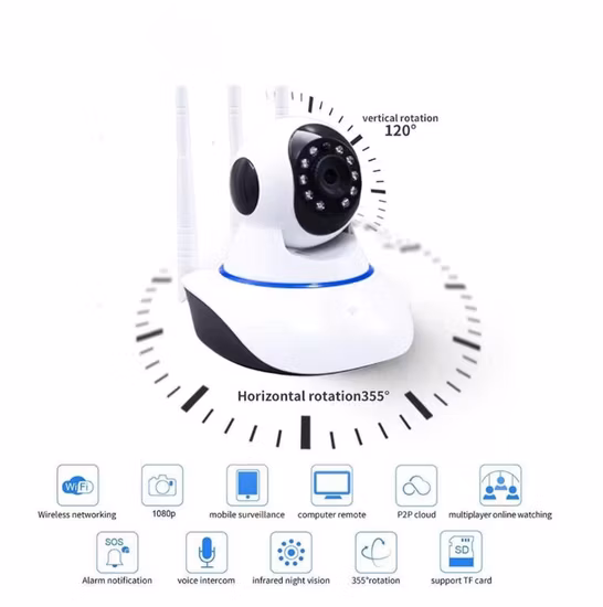 4K WiFi CCTV Camera Mini Wireless Motion Detection Nanny Cam Security System Video Remote View Monitor (wc008X1a)